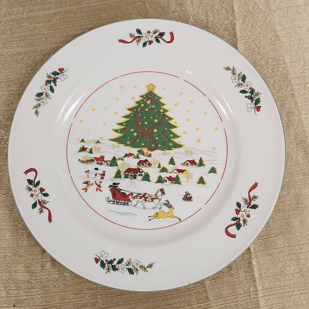 Panstone Christmas Dinner Plate